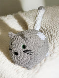 Chonky cat - grey & white