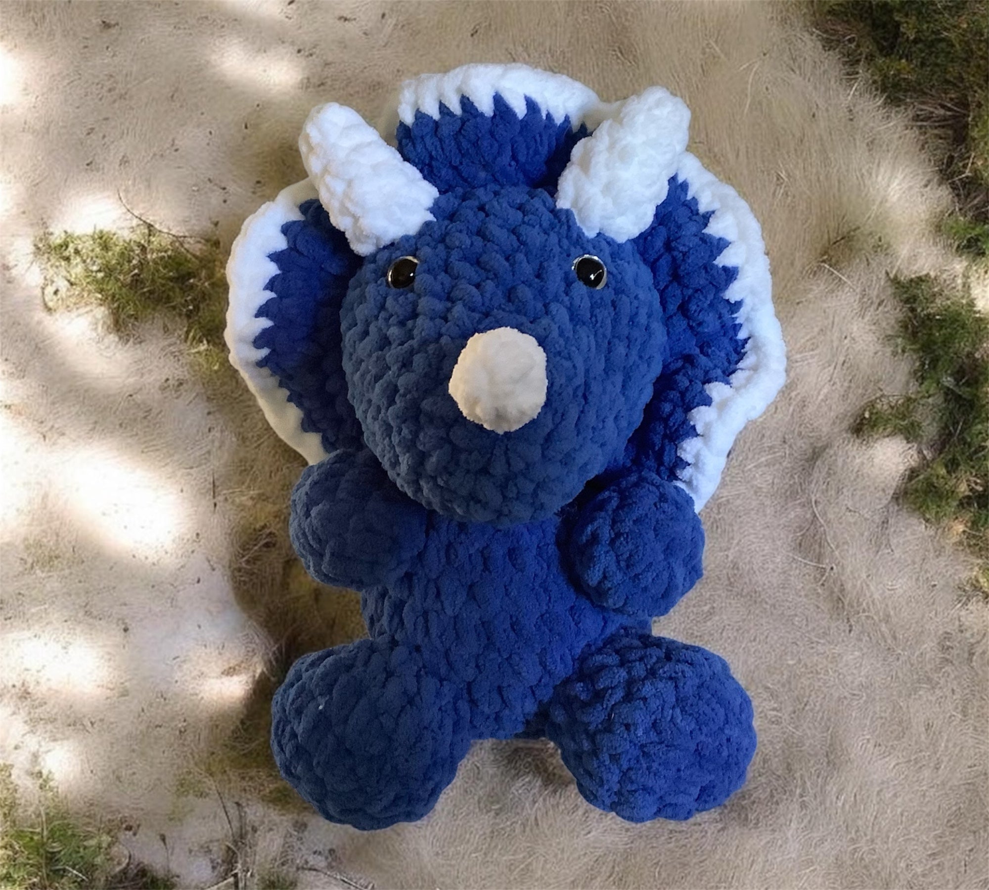 Triceratops - blue